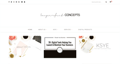 Desktop Screenshot of imperfectconcepts.com